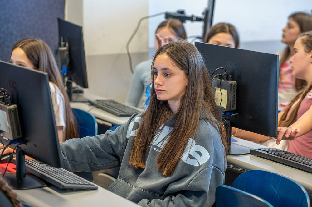 Anastasija Mijović, učenica OŠ Maksim Gorki