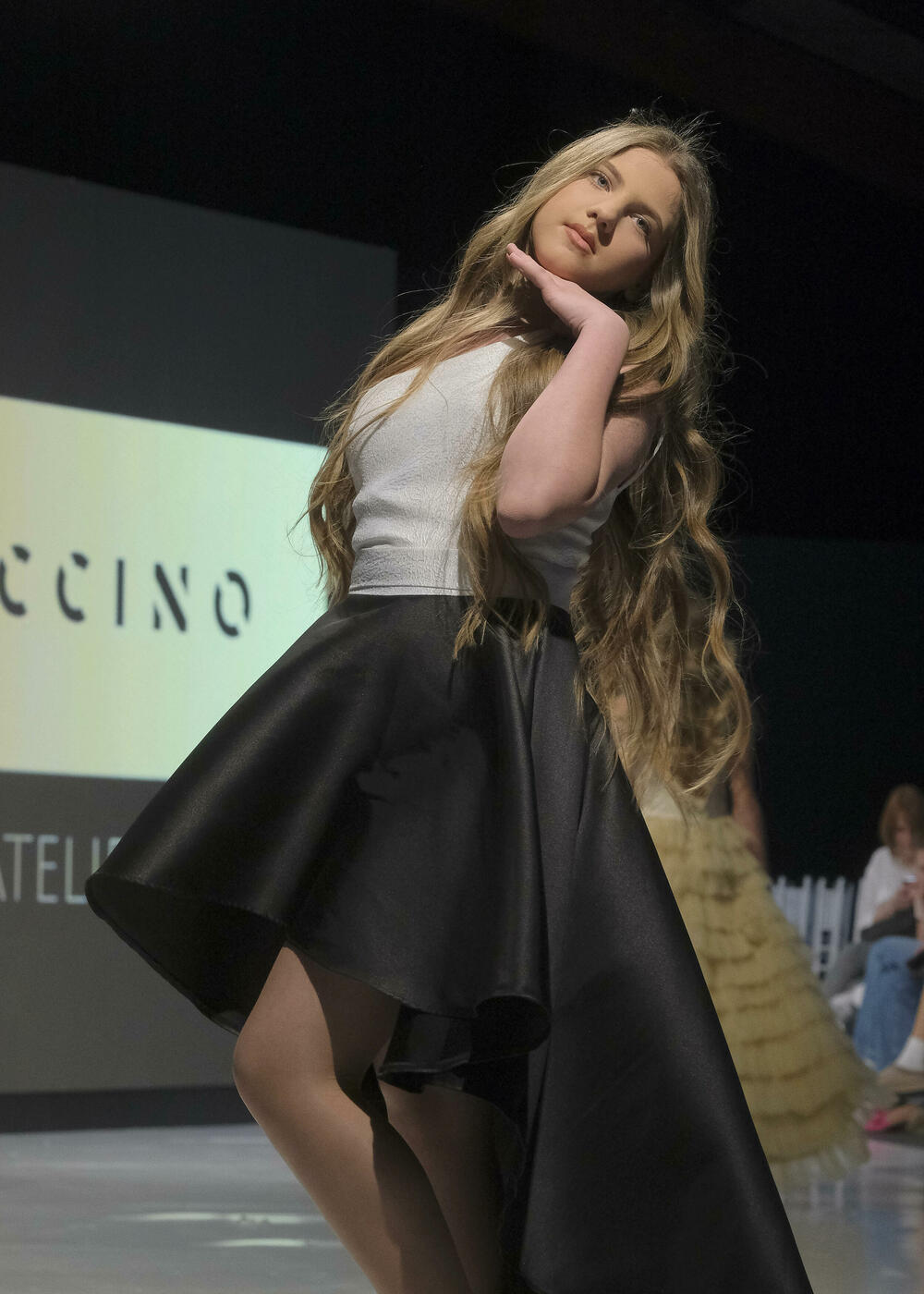 <p>Publici su predstavljene kolekcije ukrajinske dizajnerke Vitaline Smitko - Vitalina for Kids, kao i modeli srpske dizajnerke Vedrane Milanović - Atelje Luccino</p>