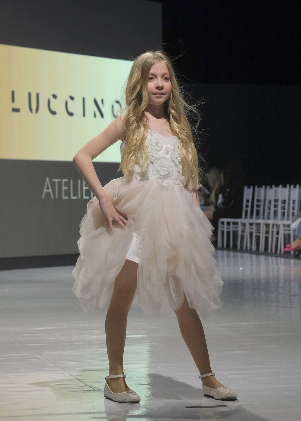 <p>Publici su predstavljene kolekcije ukrajinske dizajnerke Vitaline Smitko - Vitalina for Kids, kao i modeli srpske dizajnerke Vedrane Milanović - Atelje Luccino</p>