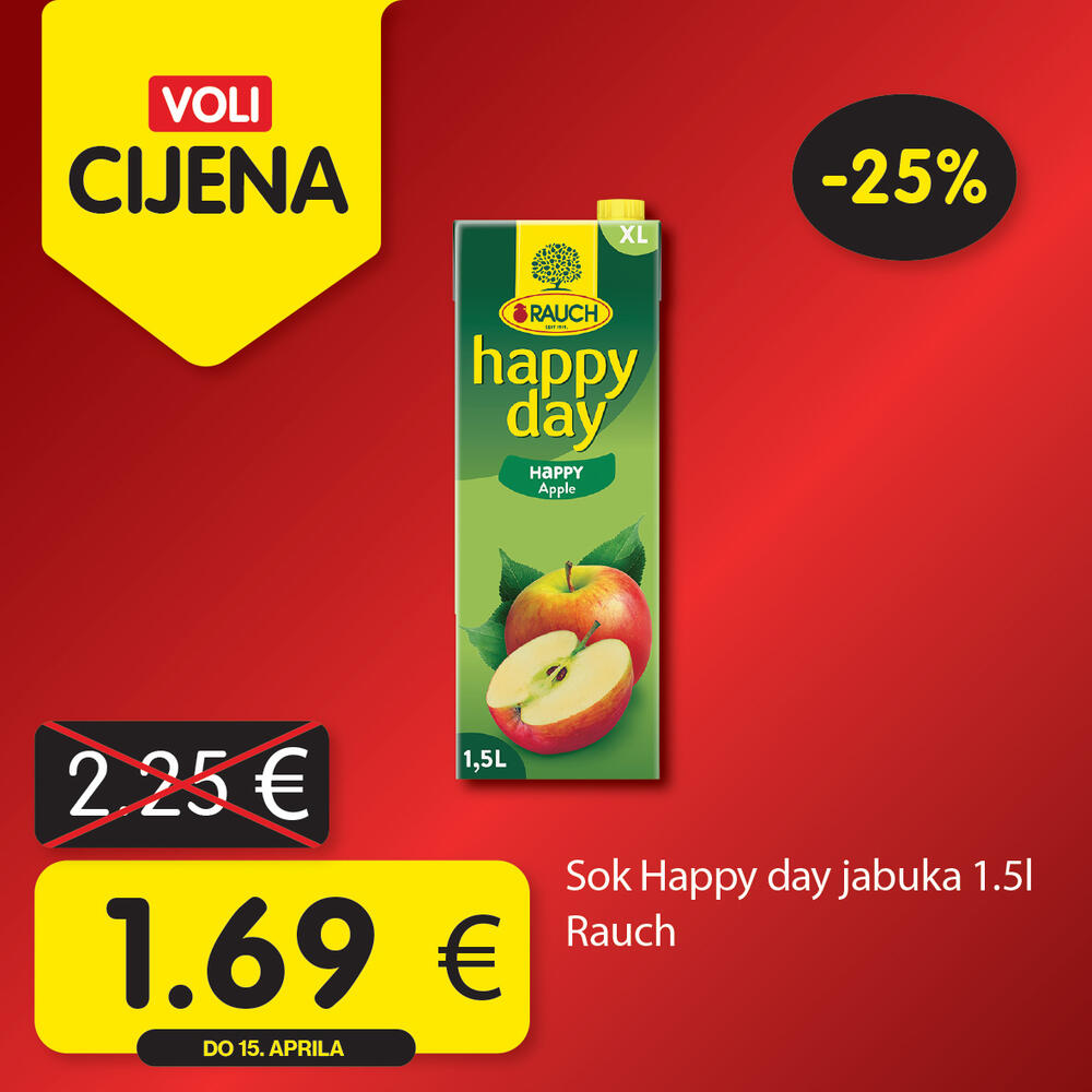 <p>U svim Voli i Naš diskont marketima, svakog četvrtka vas očekuje novi krug vaših omiljenih Voli cijena.</p>