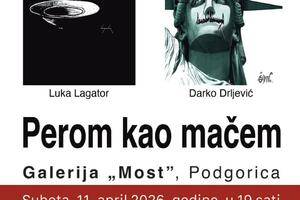 Izložbom Luke Lagatora i Darka Drljevića, galerija &ldquo;Most&rdquo; slavi 32...
