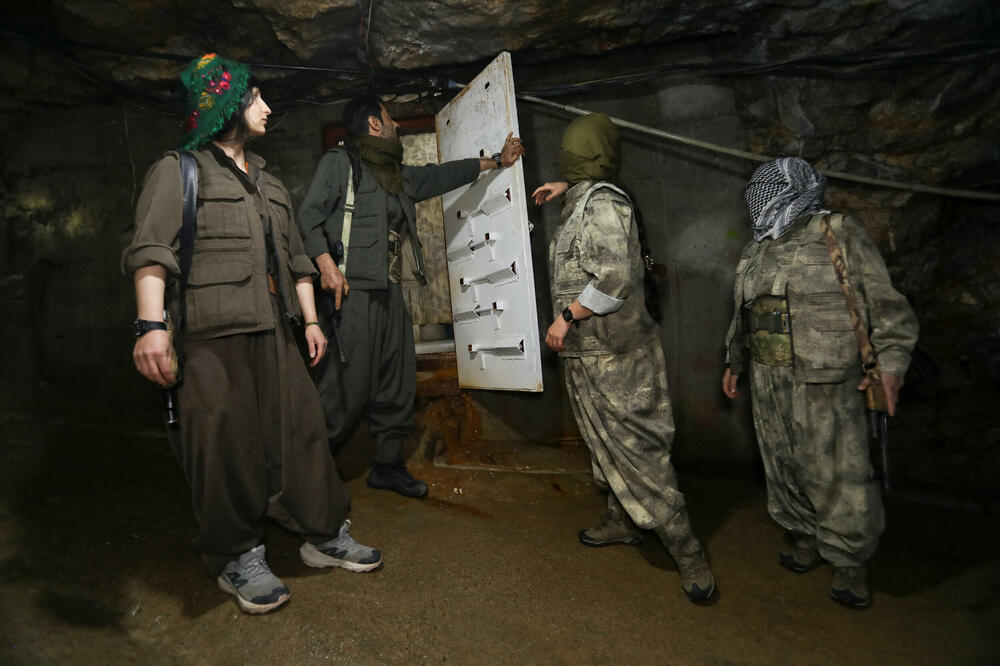 Pripadnici kurdske partije PJAK u iračkom autonomnom regionu Kurdistan, Foto: Rojters