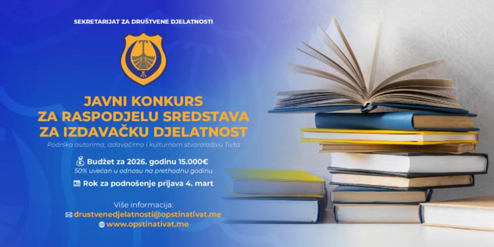 Sa 15.000 eura podržali 13 projekata: Opština Tivat objavila...