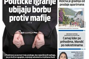 Naslovna strana "Vijesti" za 11, 12. i 13. april 2026.