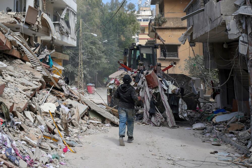 Detalj iz južnog Libana nakon izraelskog napada