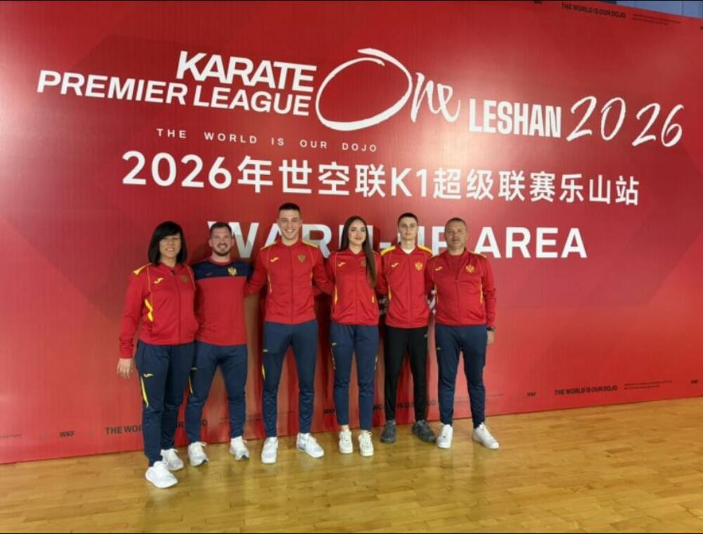 Crnogorski karatisti zaustavljeni u grupi