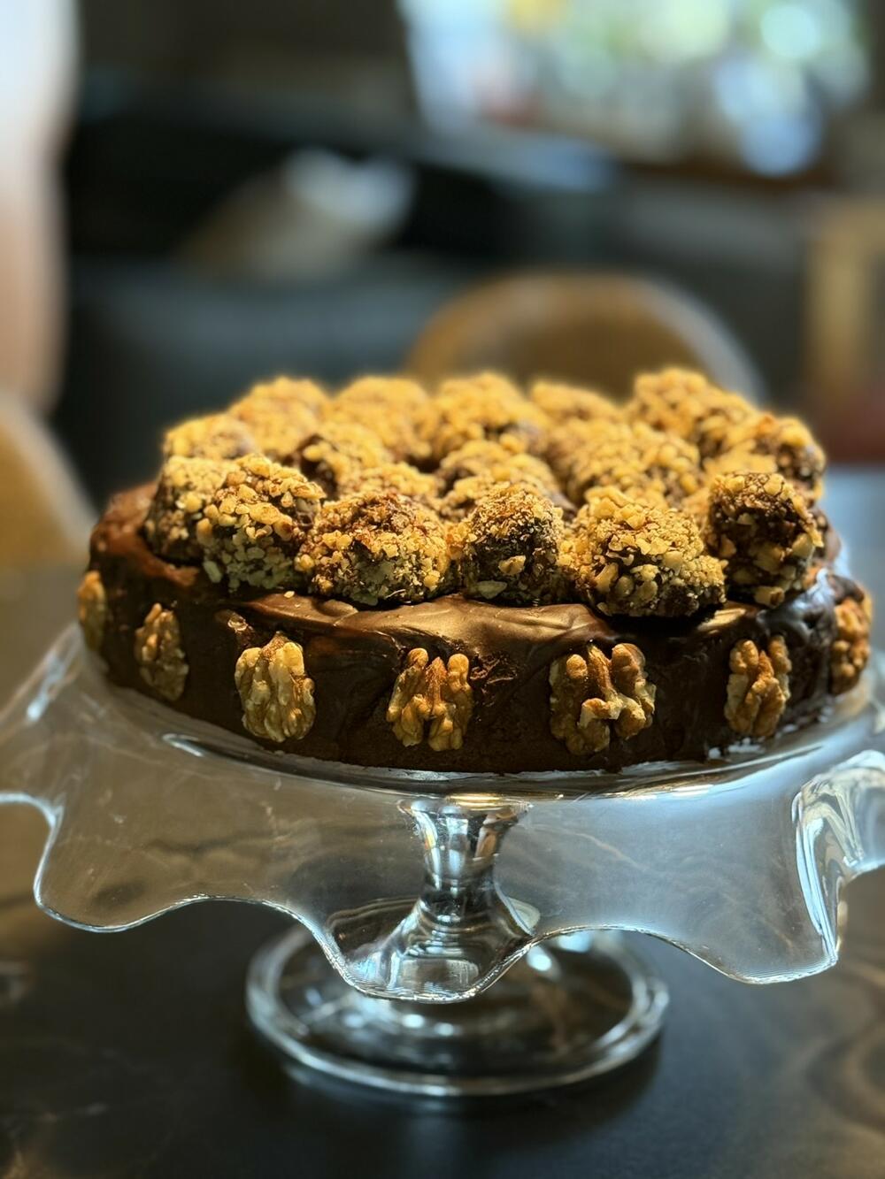 Čokoladna torta sa šljivama i rakijom, čokoladna torta sa šljivama i rakijom
