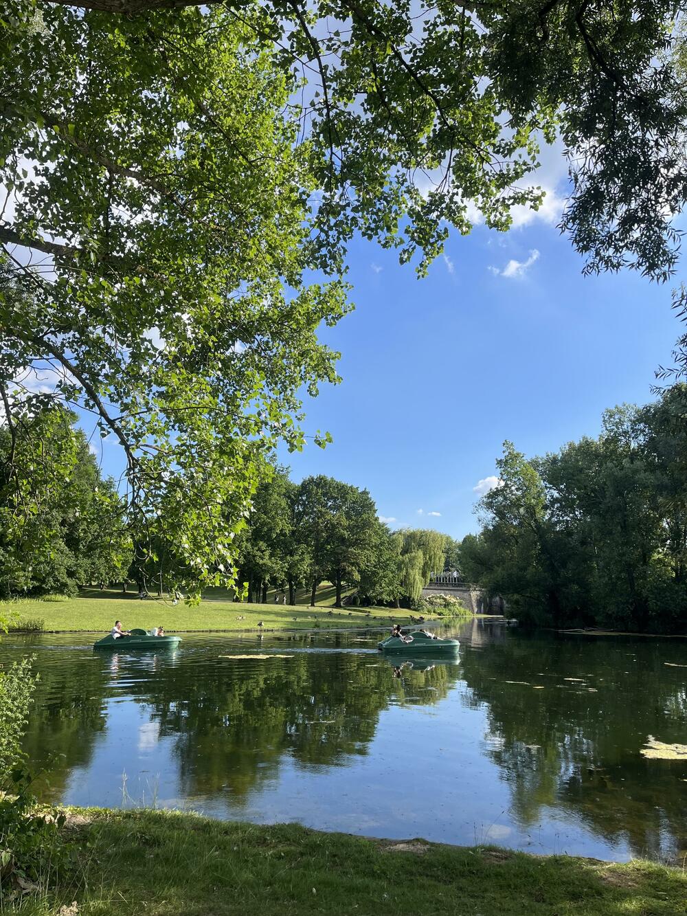 Rheinaue, prostrani park u Bonu sa jezerima i zelenim površinama, jedan od najljepših dijelova grada za šetnju i odmor
