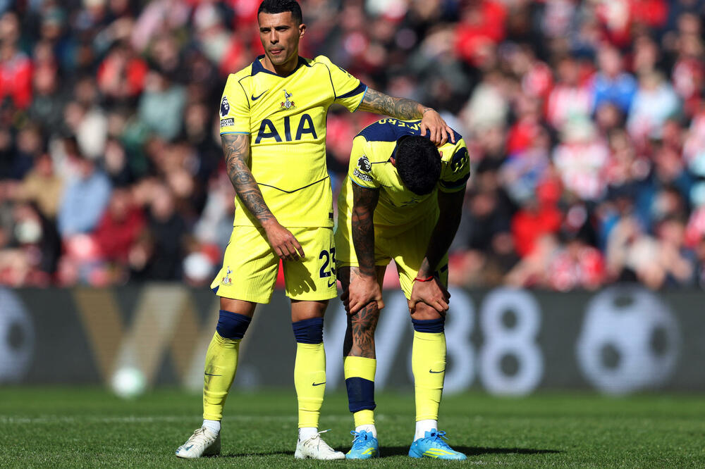 Fudbaleri Totenhema, Foto: Reuters