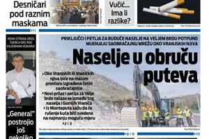 Naslovna strana Vijesti za 14. april 2026.