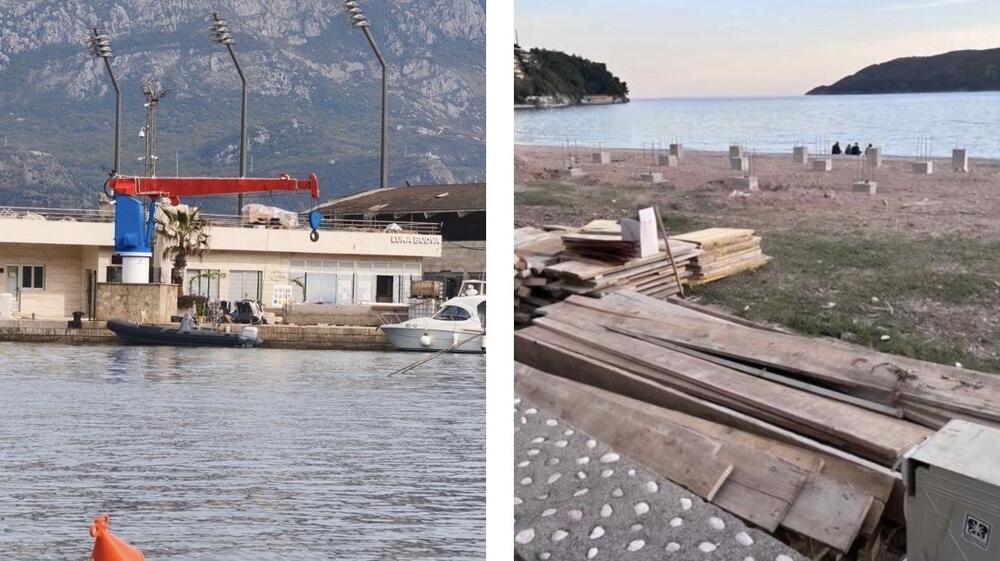 Odžić: JP Morsko dobro zauzeto farbanjem krana u bojama trobojke,...