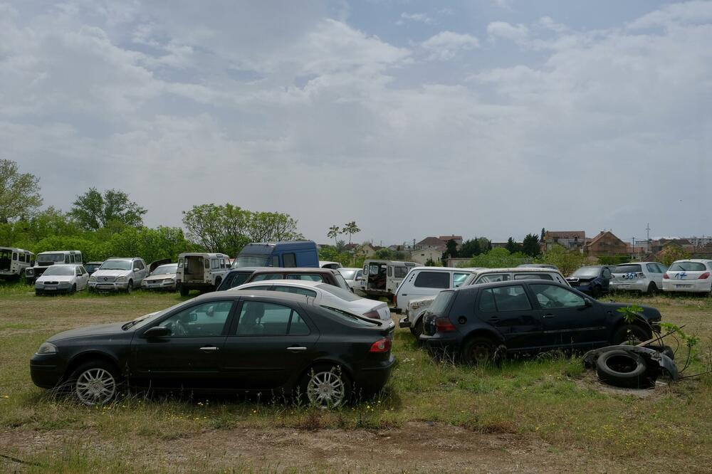 Sa parkinga Uprave za državnu imovinu (Ilustracija), Foto: Risto Božović