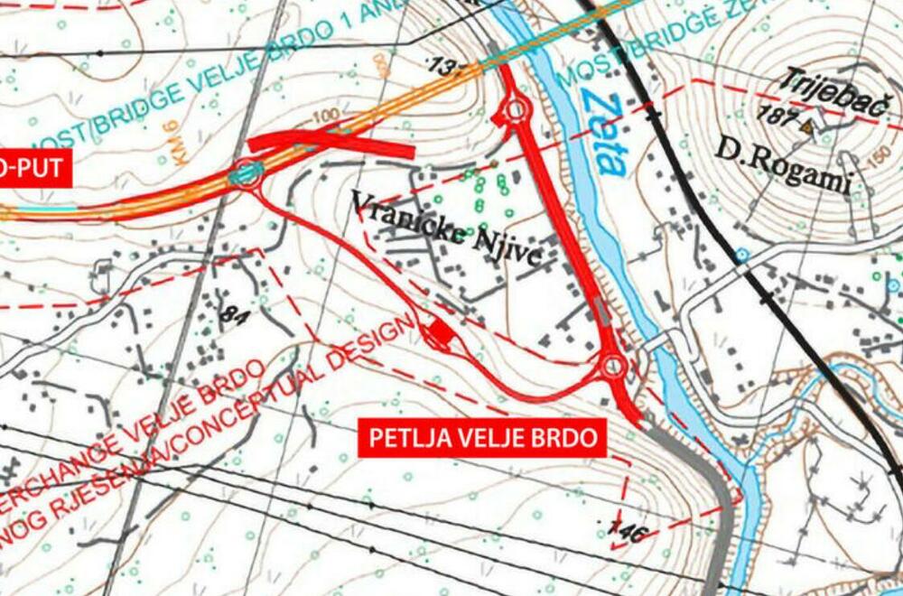 Nova petlja za Velje brdo počinje iza skretanja za Rogame