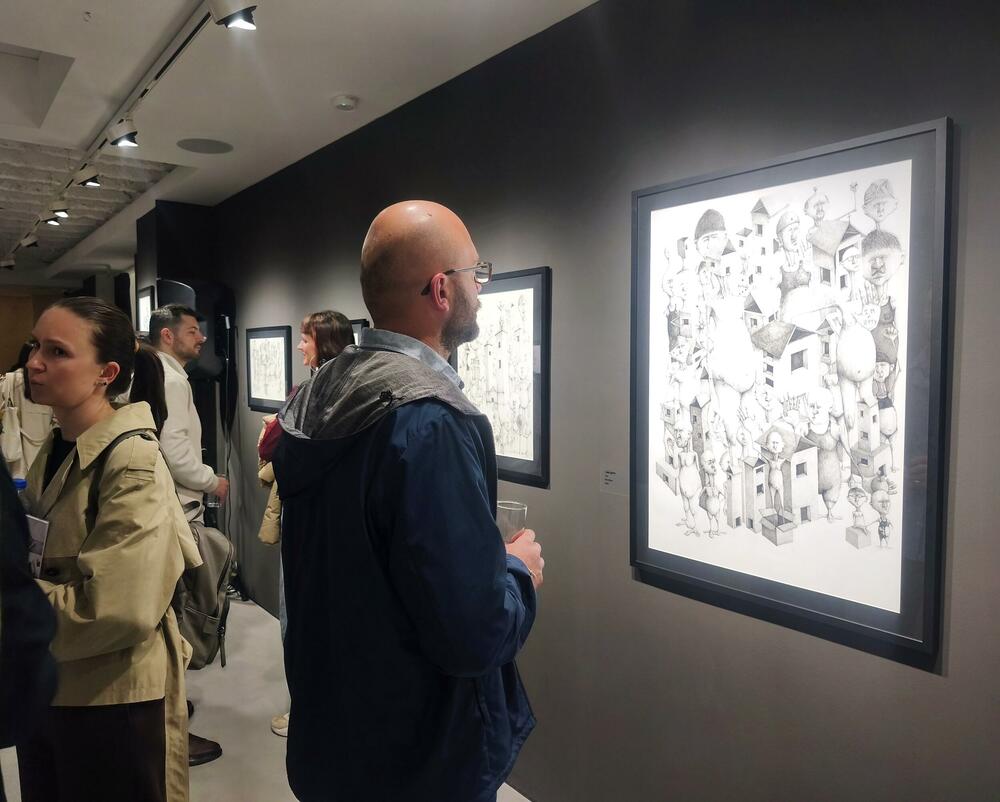 Sa otvaranja izložbe