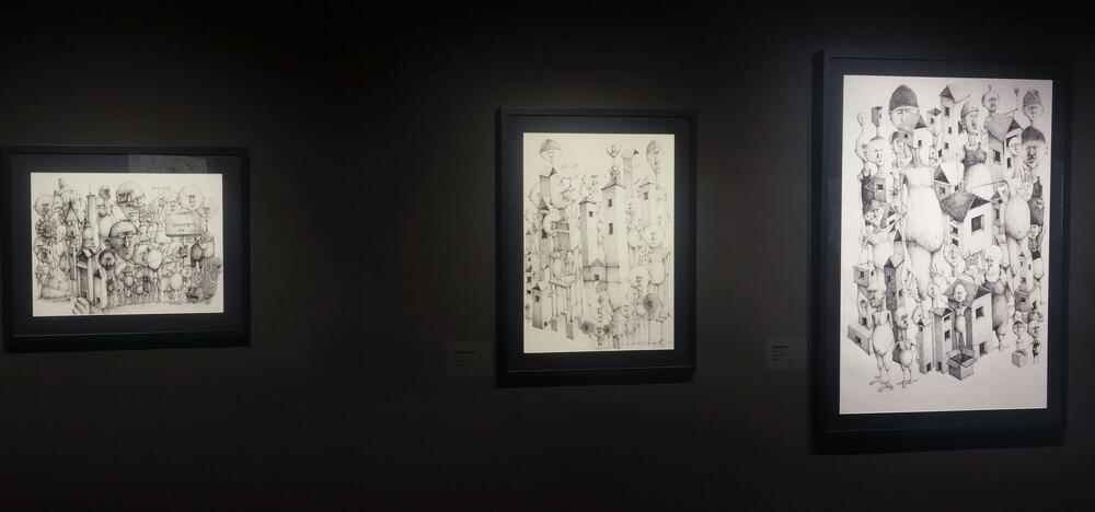 Sa otvaranja izložbe