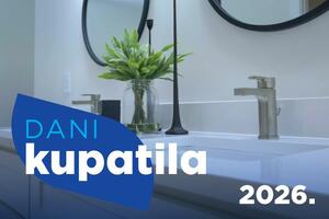 Najmanje 20% popusta na sve česme, sanitarije, tuš kabine i...