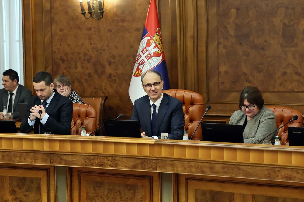Sa današnje sjednice Vlade Srbije, Foto: BETAPHOTO