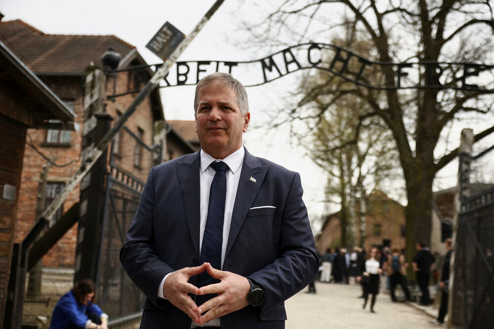 <p>Marš u Poljskoj održan je na Dan sjećanja na žrtve Holokausta po jevrejskom kalendaru<br /> </p>