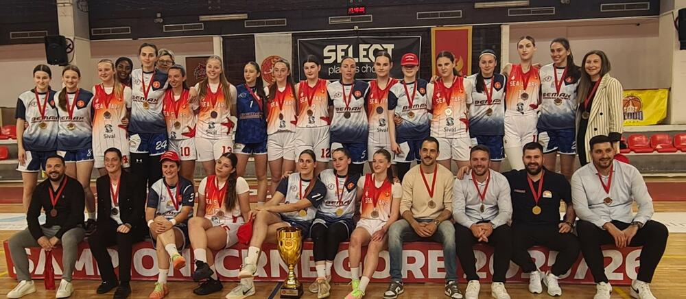 Nastavljena dominacija Budućnost Bemaksa, nova dupla kruna bez...