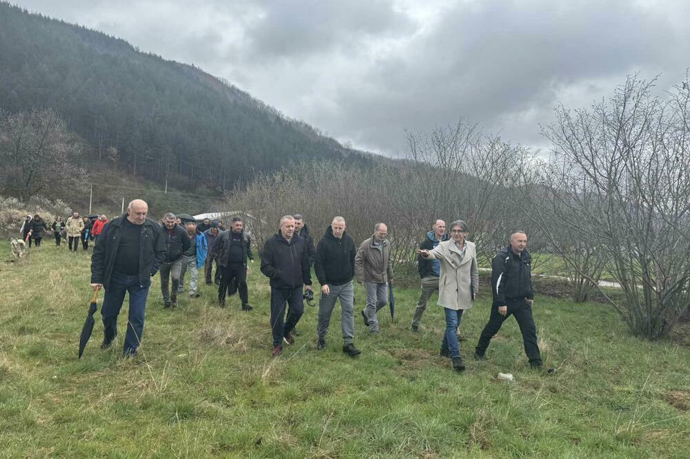 Sa ranijeg protesta mještana, Foto: Jadranka Ćetković