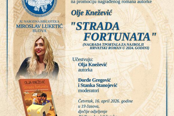 "Strada fortunata" Olje Knežević u Budvi