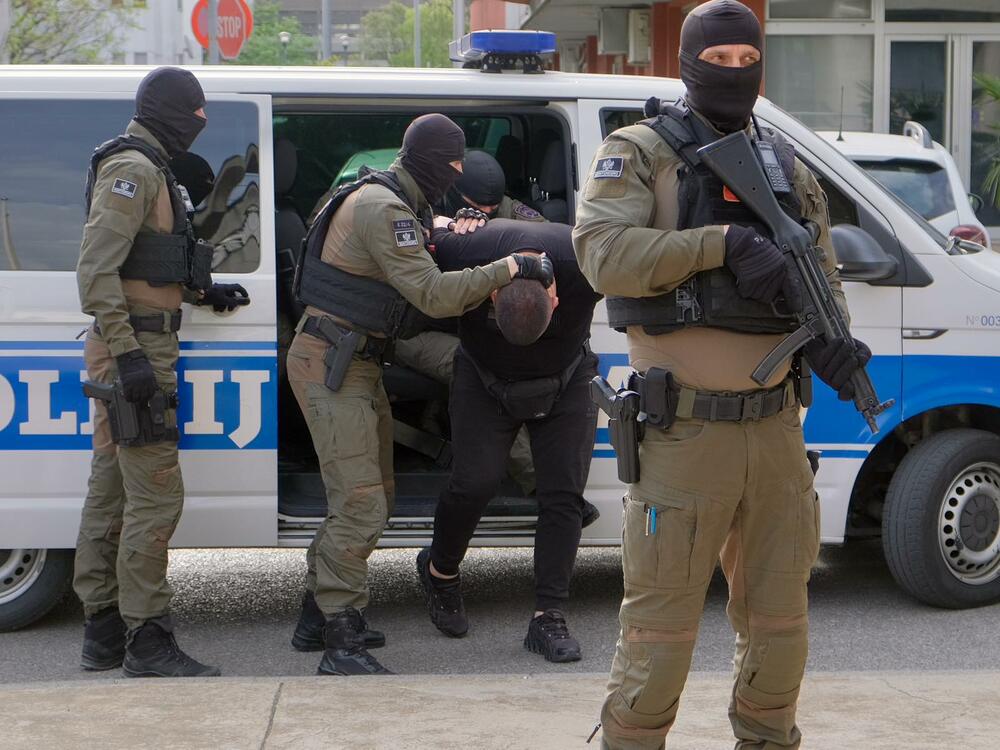 Osumnjičene juče dovode u podgoričko Odjeljenje bezbjednost