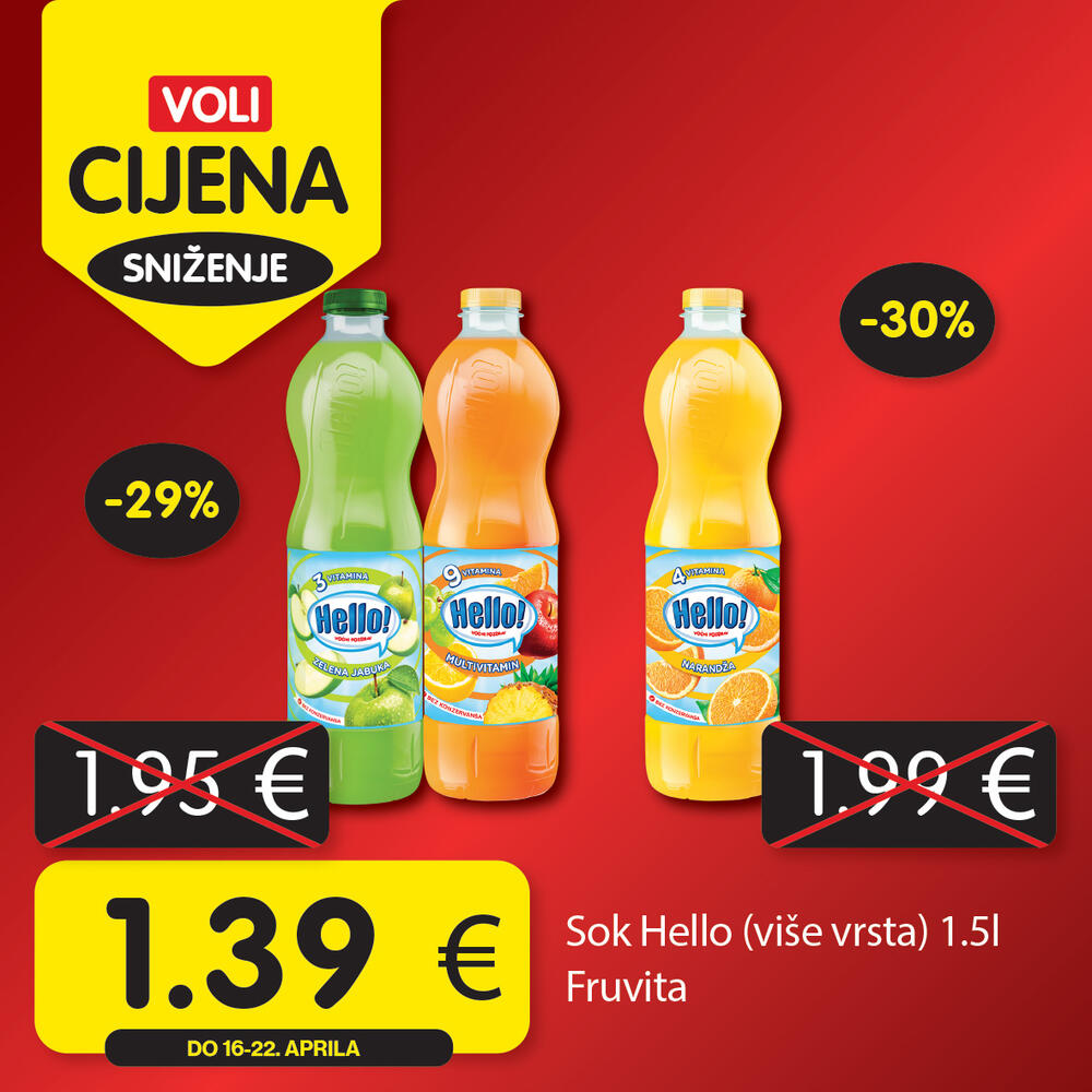 <p><em>Pametna kupovina počinje uz Voli cijene.</em></p>