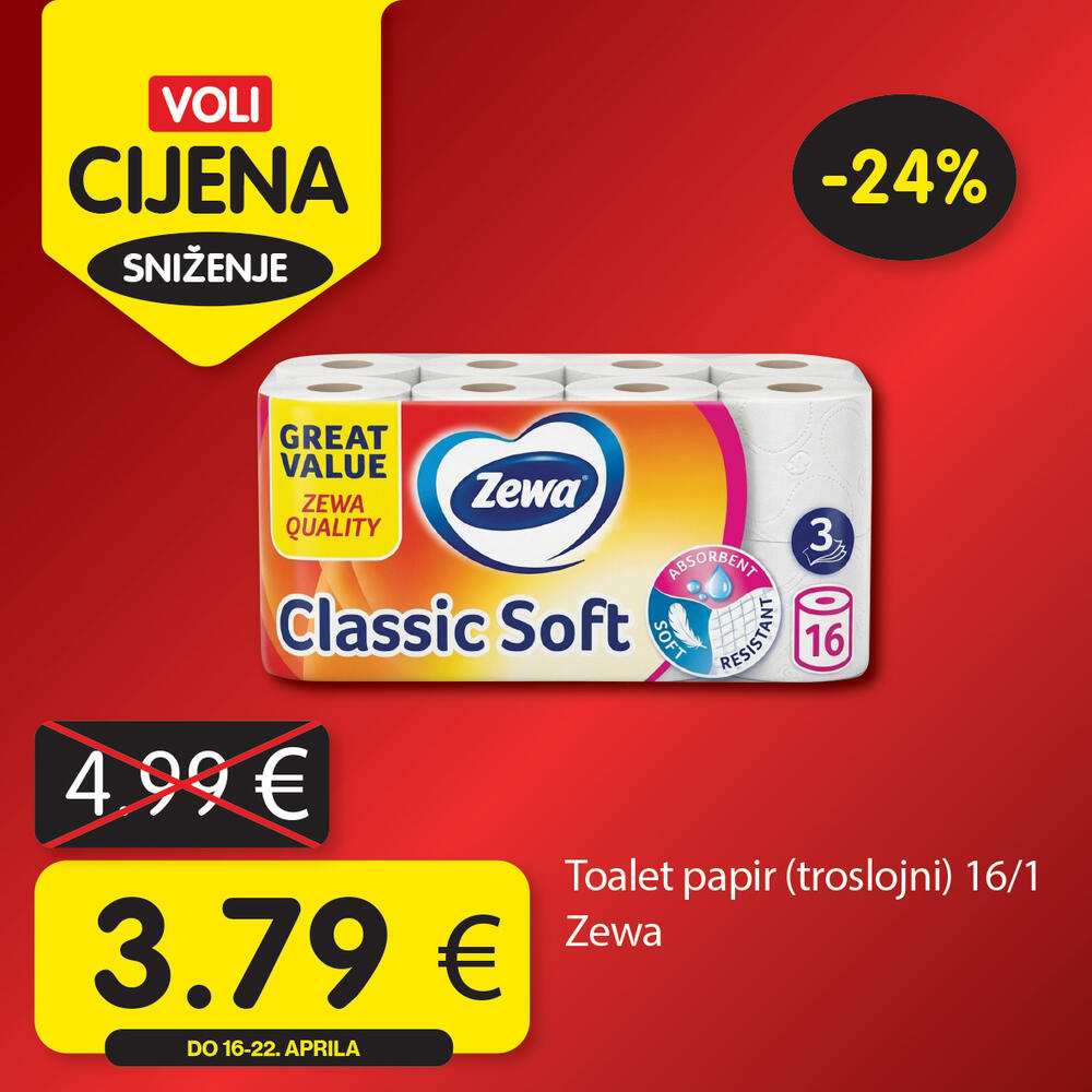 <p><em>Pametna kupovina počinje uz Voli cijene.</em></p>