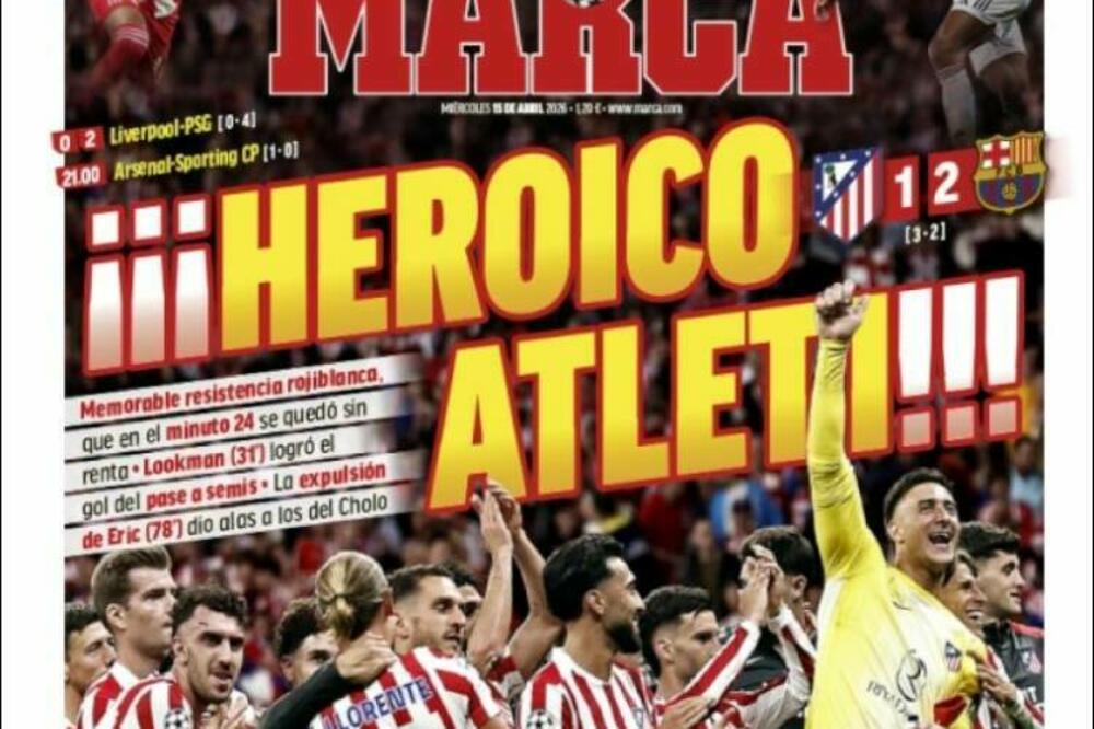 Naslova strana Marke, Foto: Marca