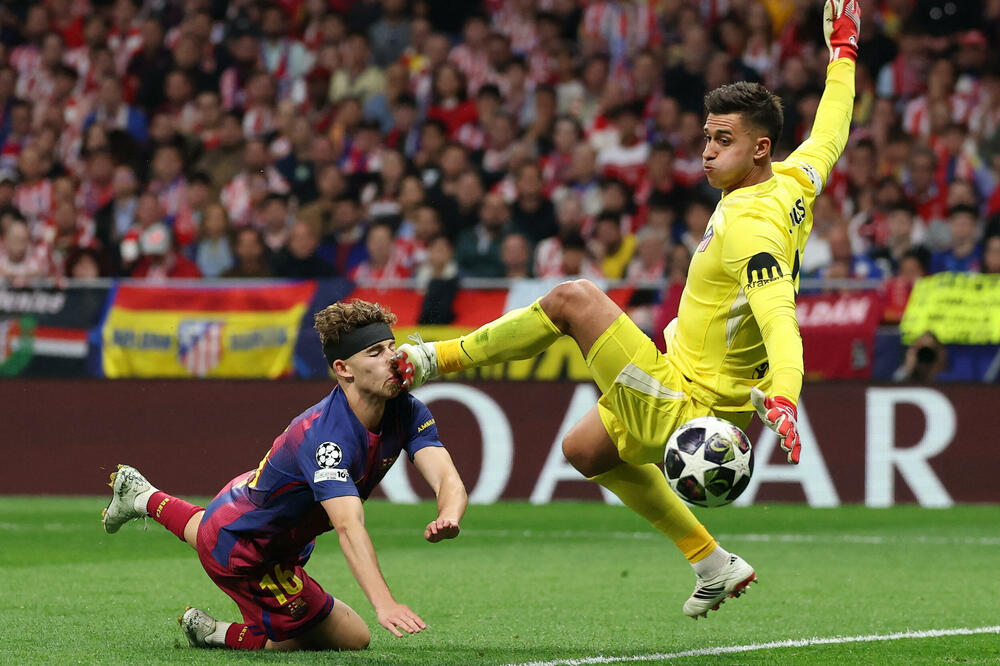 Muso je činio sve da odbrani gol, Foto: REUTERS