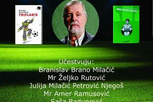 Brano Milačić predstavlja autorska djela i pogled na fudbal sjutra...