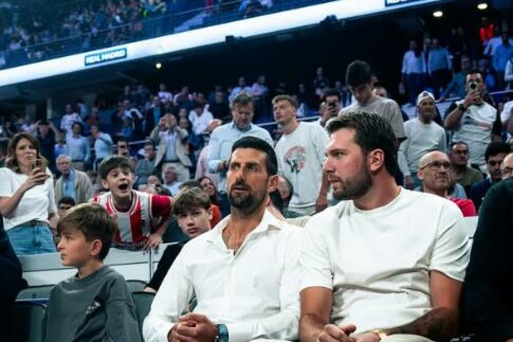 Đoković i Dončić u Madridu, Foto: Euroleague