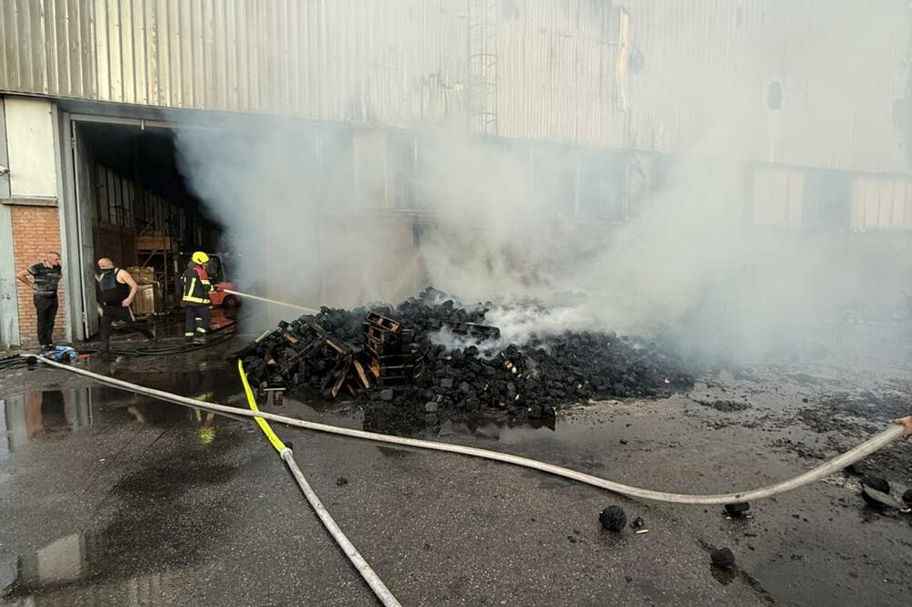 Sa lica mjesta, Foto: Služba zaštite i spašavanja Podgorica