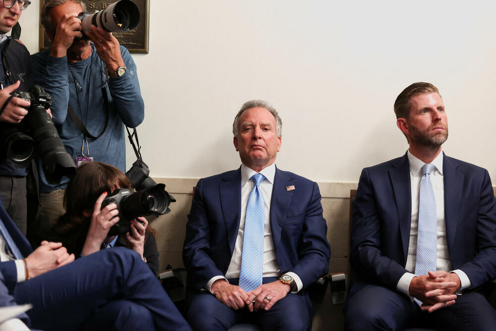 Vitkof i sin predsjednika SAD Erik Tramp