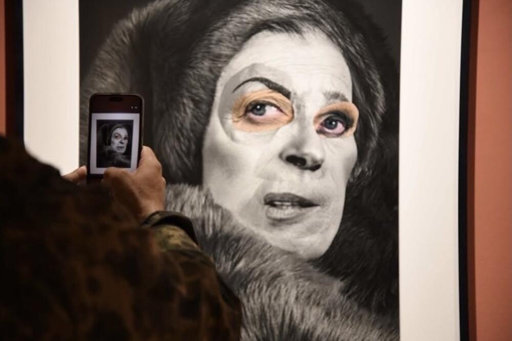 Sa izložbe u MSUCG, Foto: Đorđe Cmiljanić