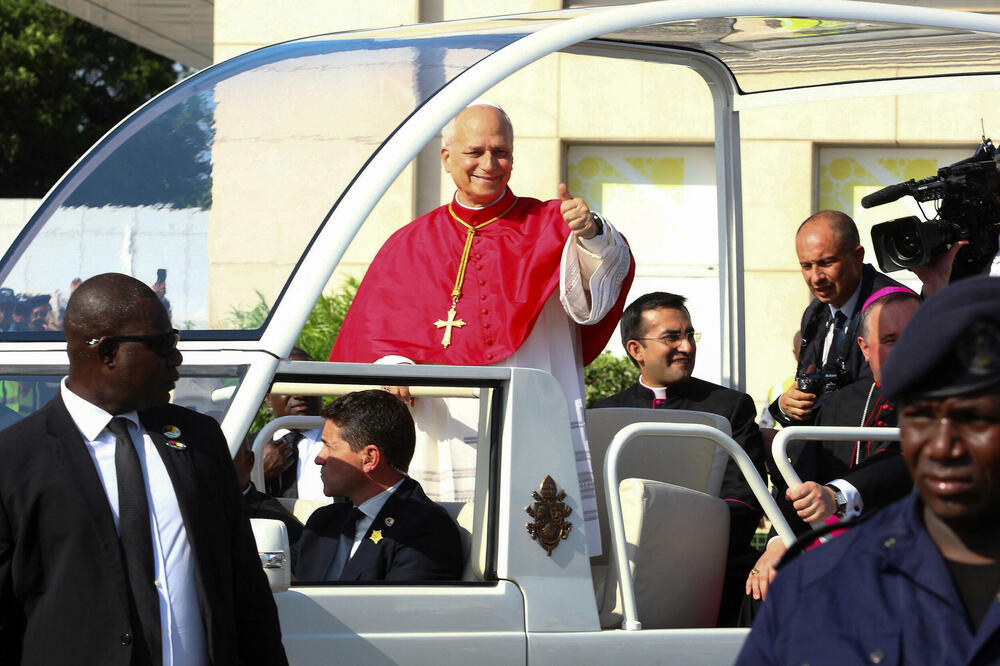 Papa Lav XIV u Angoli, Foto: Reuters