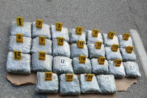 UP: Spriječeno krijumčarenje 25 kilograma marihuane, uhapšen...