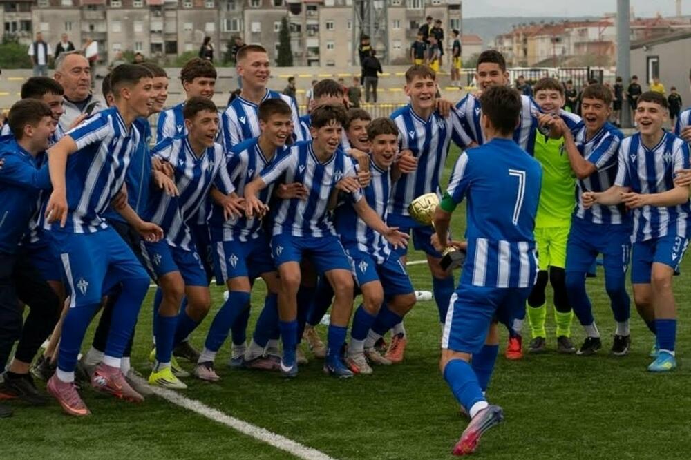 Kadeti "plavo-bijelih" u prilici da ponove uspjeh mlađih članova kluba, Foto: UK FSCG - Centar