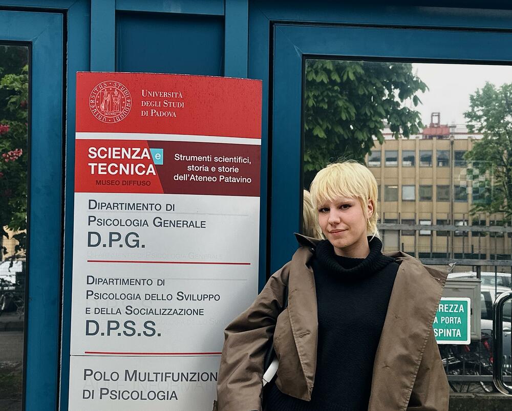 Daleko, a svoja: Dora Drašković, studentkinja psihologije na...