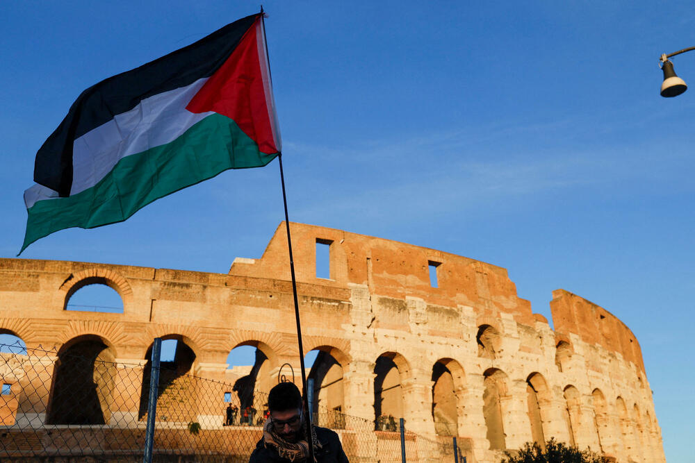 Demonstracije u Rimu 29. novembra 2025.
