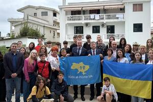 Grupa od 40 ukrajinske djece i profesora boravi u Ulcinju