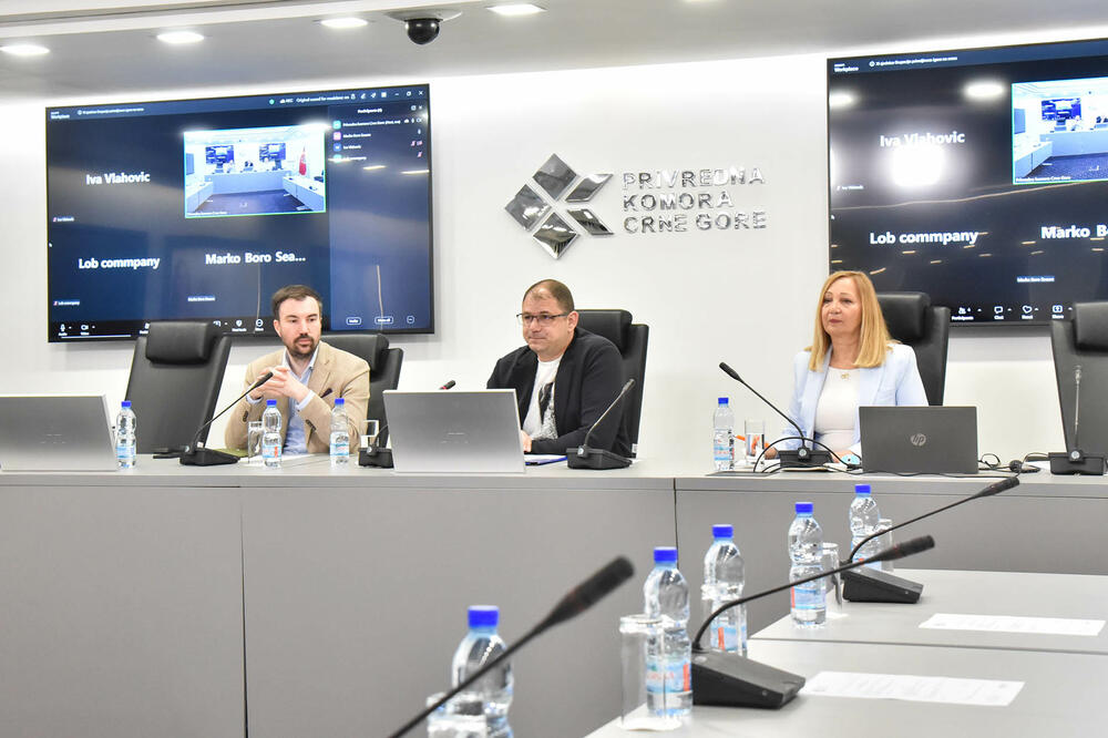 Sa sjednice, Foto: Privredna komora Crne Gore