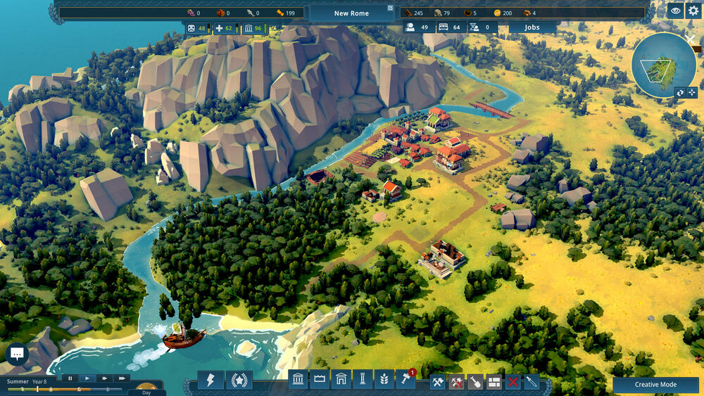 <p>U svojoj srži naslov spaja klasične mehanike izgradnje gradova sa jedinstvenim fokusom na upravljanje vodom i umirivanje bogova</p>