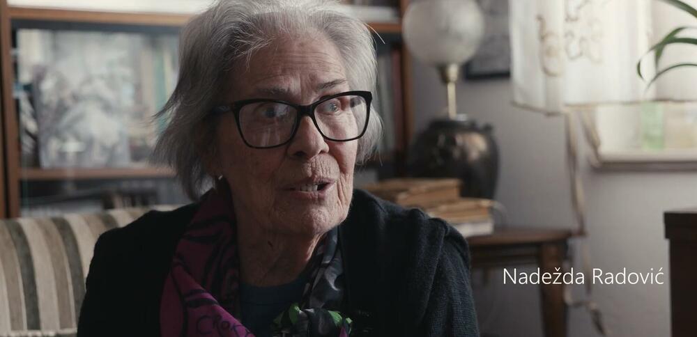 Osamdesetosmogodišnja čipkarka Nadežda Radović