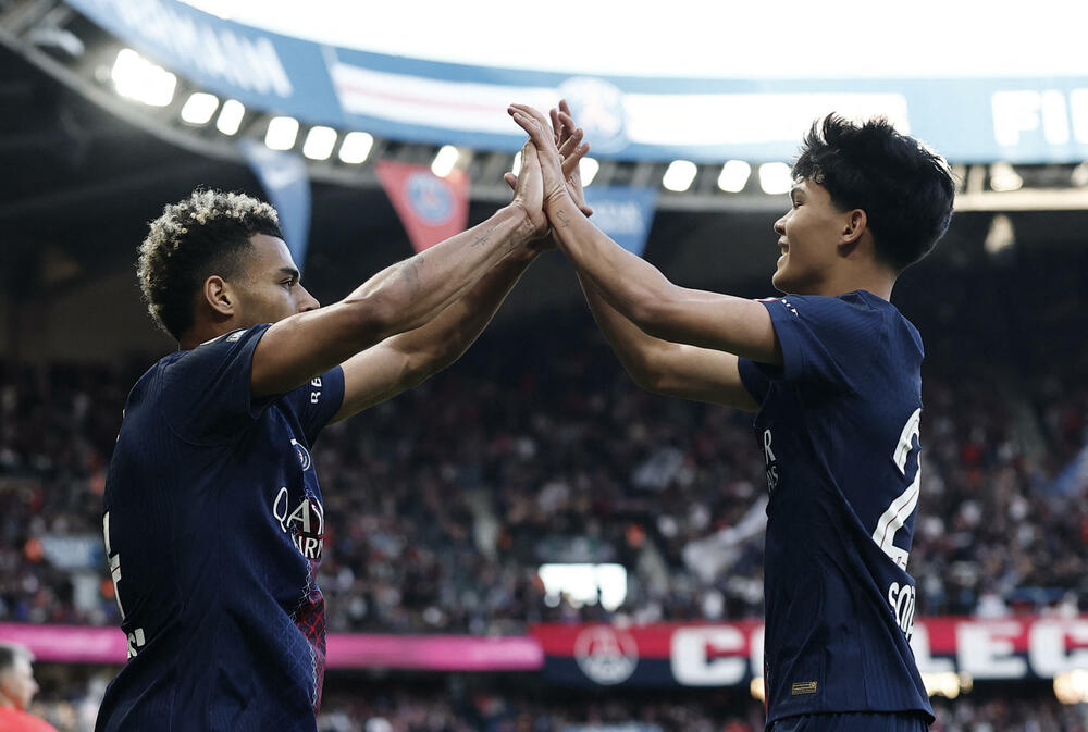 Pari Sen Žermen bježi Lansu - Kvarachelija i Due probušili Nant