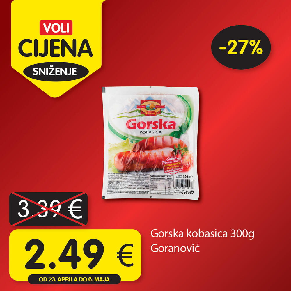 <p>Pametna kupovina počinje uz Voli cijene.</p>