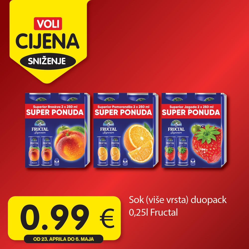 <p>Pametna kupovina počinje uz Voli cijene.</p>