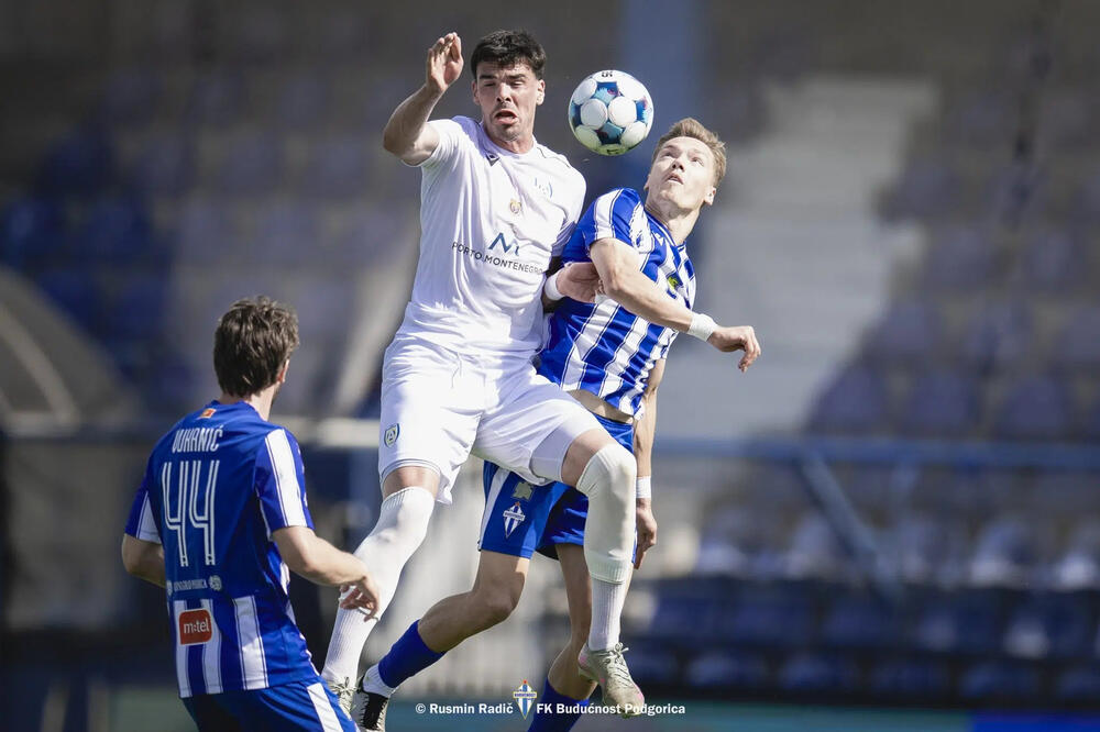 Domirao u oba meča protiv svojih "plavo-bijelih": Kovinić, Foto: FK Budućnost/Rusmin Radič