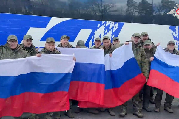 U novoj razmjeni ratnih zarobljenika 193 Ukrajinca razmijenjena za...