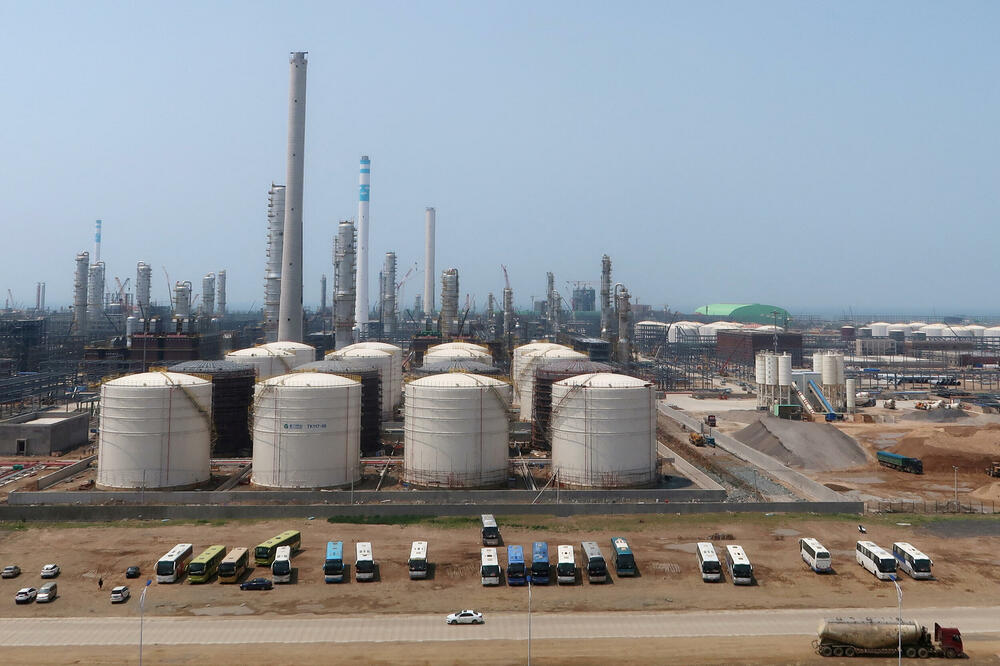 Mompleks rafinerije "Hengli Petrochemical" u Dalijanu, Foto: Reuters